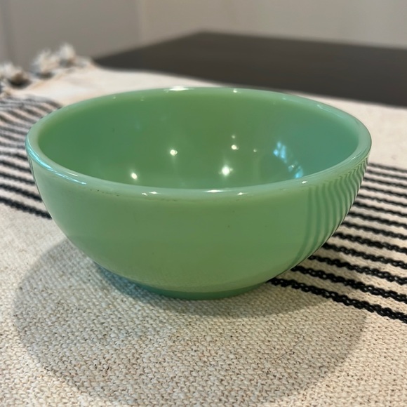 Fire King Kitchen Vintage Fire King Jadeite Bowl 5 Cereal Bowl